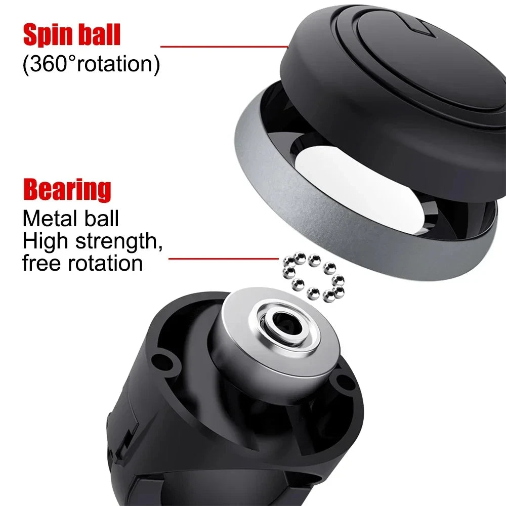 Car Steering Wheel Spinner Knob — Power Handle Booster Ball