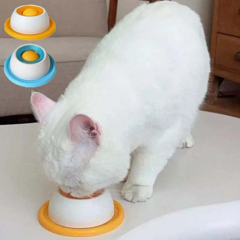 Slow Feeder Pet Bowl — Cat & Dog Food & Water Bowl