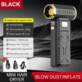 M18 Brushless Turbo Jet Fan — 400,000 RPM Dust Blower
