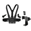 Hands-Free Chest Strap Phone & Camera Holder