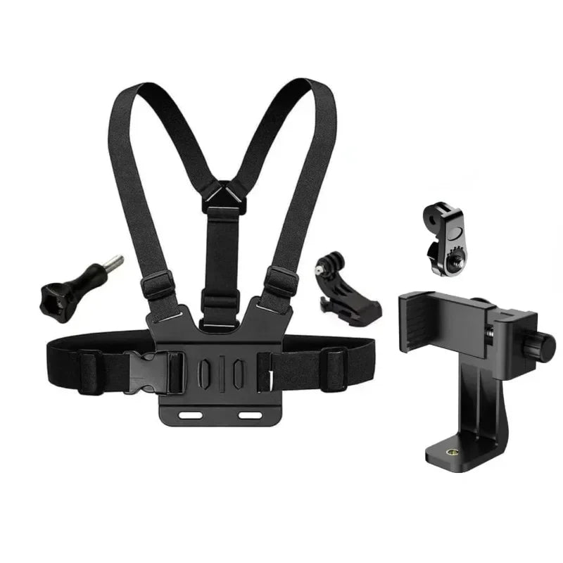 Hands-Free Chest Strap Phone & Camera Holder