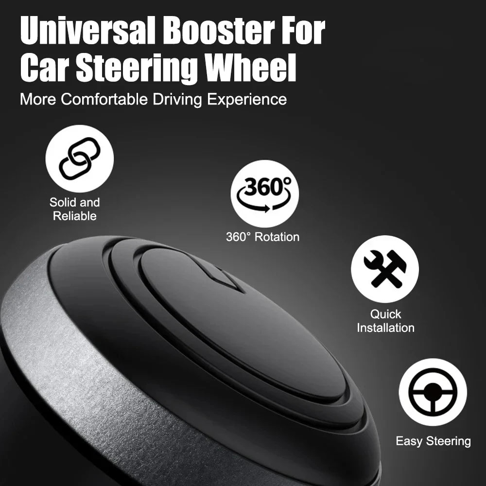 Car Steering Wheel Spinner Knob — Power Handle Booster Ball