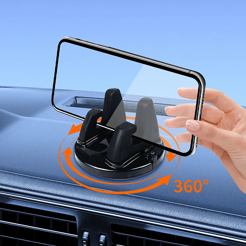 360° Rotatable Car Phone Holder & Dashboard Mount