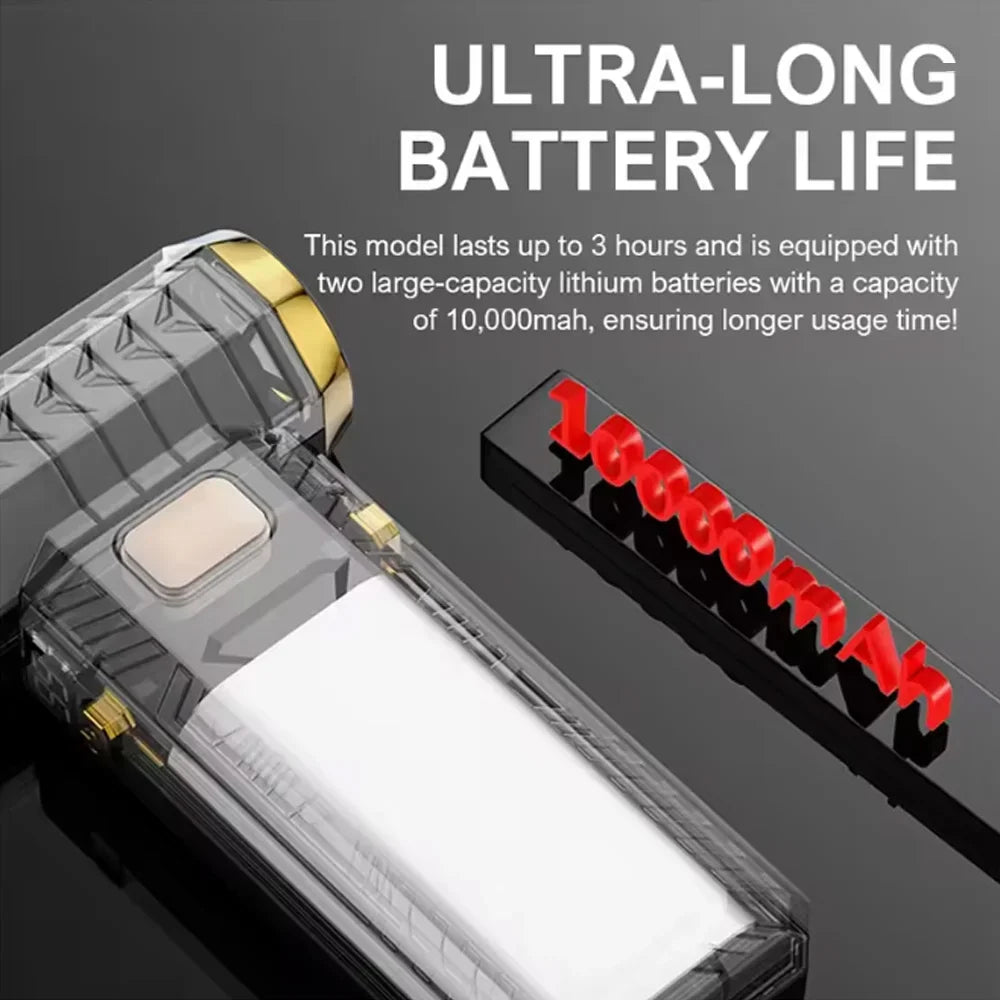 M18 Brushless Turbo Jet Fan — 400,000 RPM Dust Blower