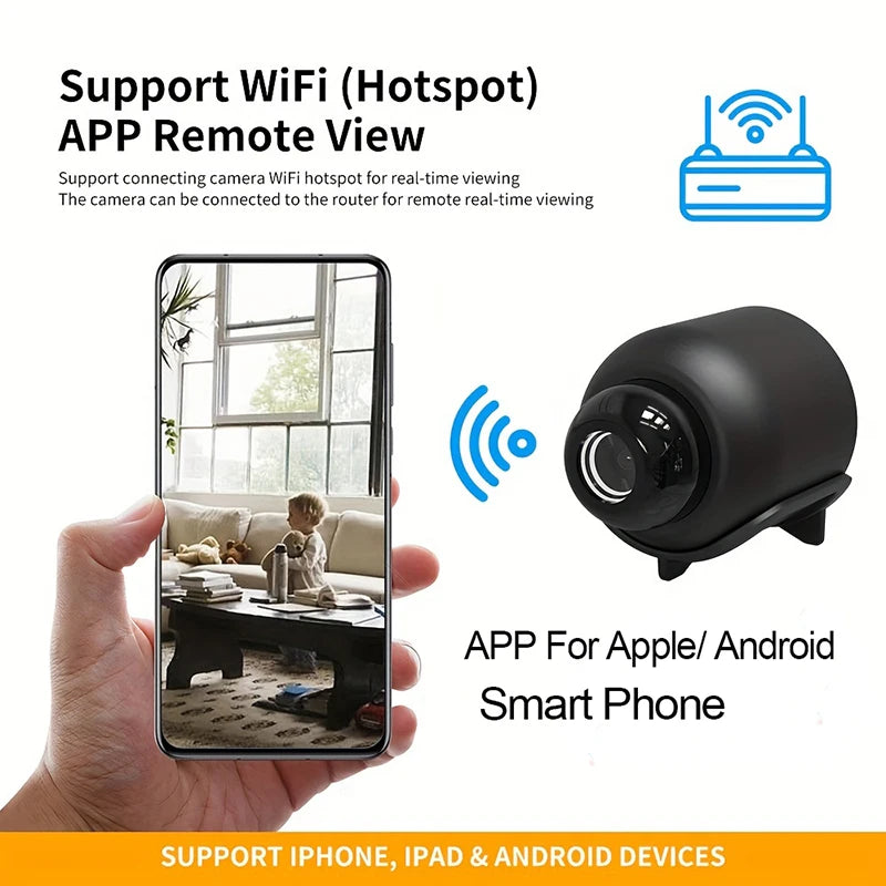 X5 Mini WiFi Security Camera 1080P