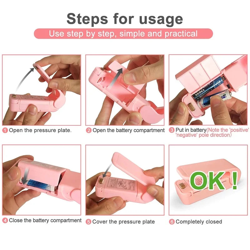 Mini Handheld Heat Bag Sealer
