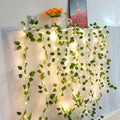 Flower Vine Fairy String Lights — Green Leaf LED