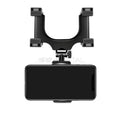 SEAMETAL Rearview Mirror Phone Holder for Car