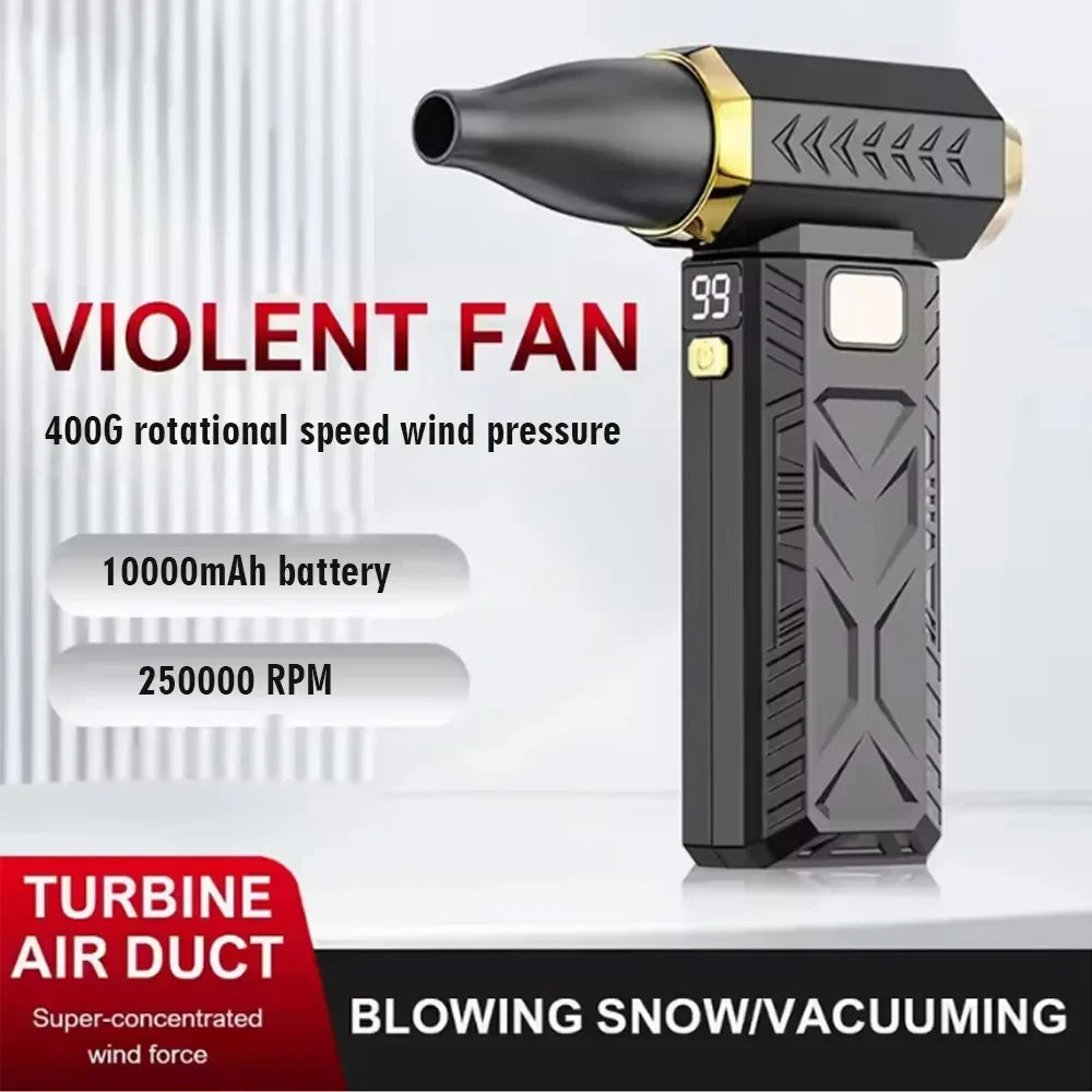 M18 Brushless Turbo Jet Fan — 400,000 RPM Dust Blower