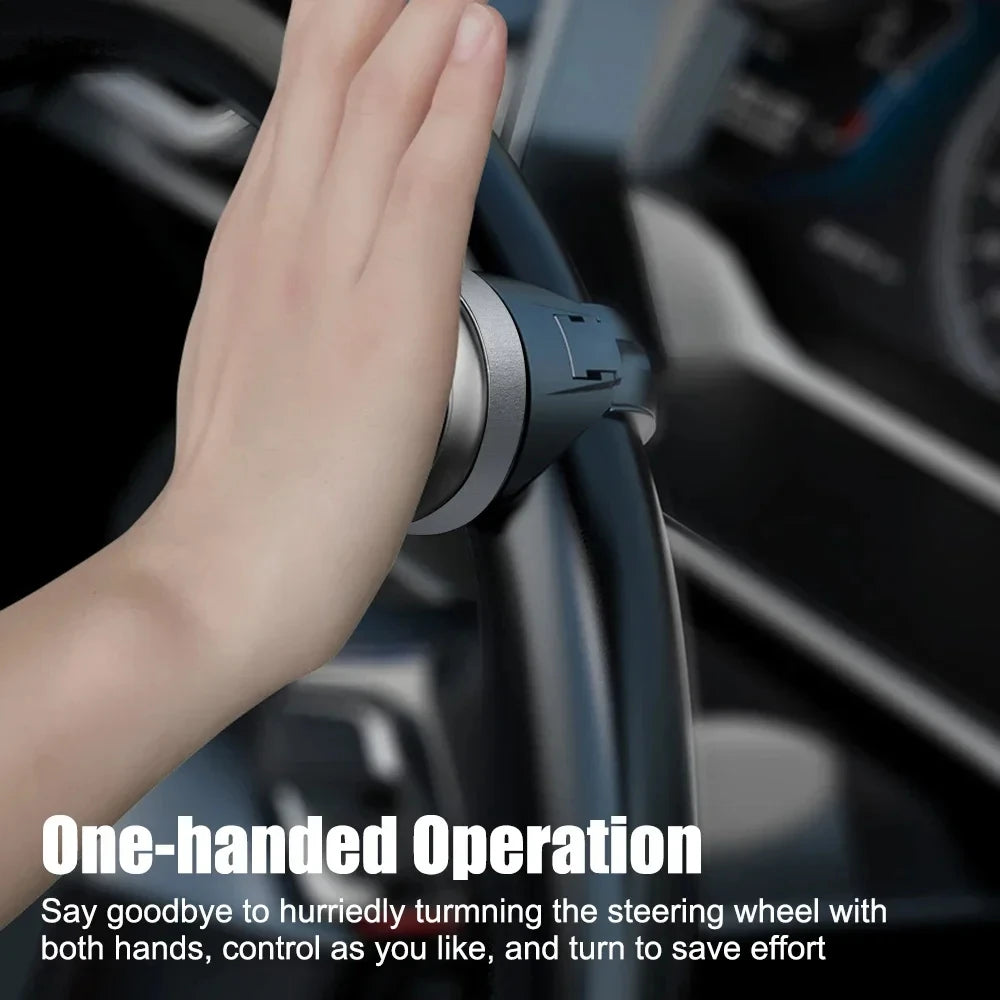 Car Steering Wheel Spinner Knob — Power Handle Booster Ball